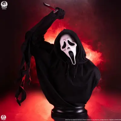 Figurine ghost face life sized bust deluxe